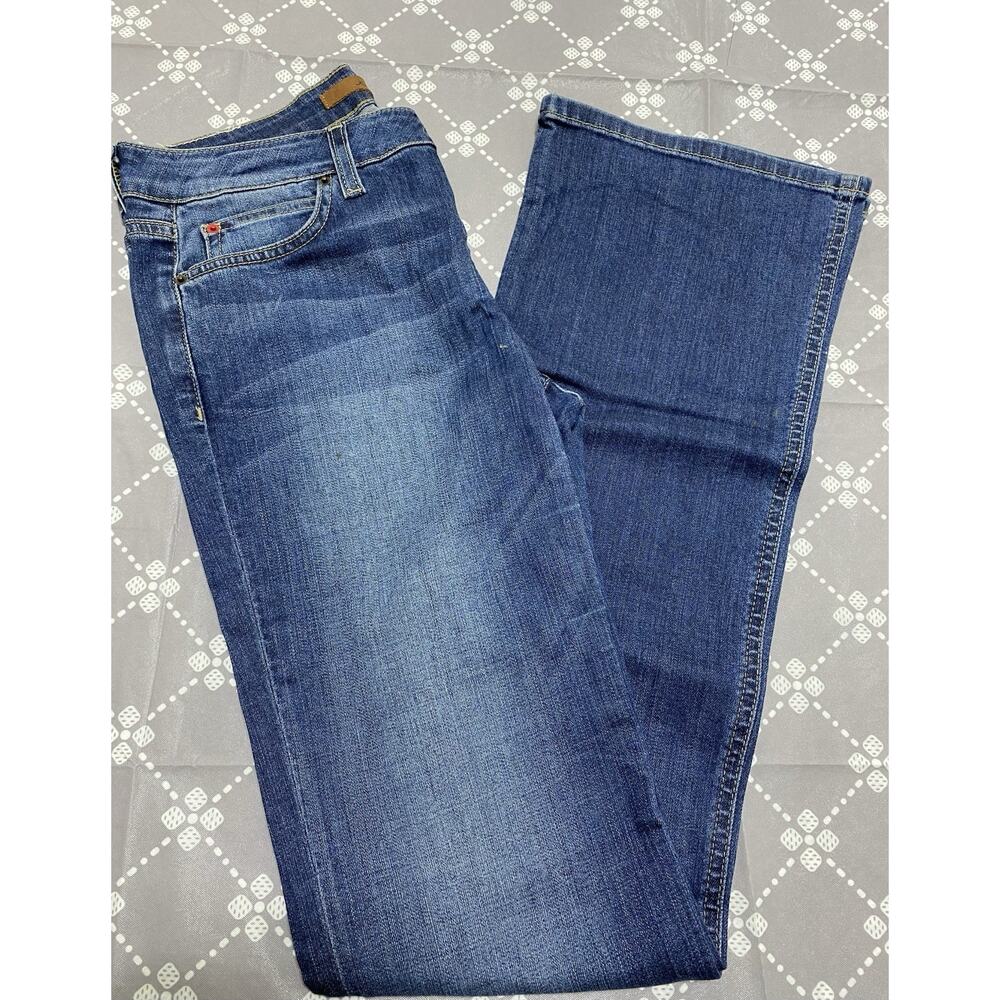 Joe's Jean Women 29x35 Med Blue Wash Mid Rise Honey Bootcut Stretch Denim A7